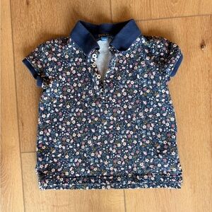 Polo by Ralph Lauren Kids Navy Floral Polo